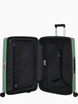 Upscape Hardside Luggage Samsonite Green upscape KJ1003-vue-porte