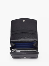 Leather Romy Coin Purse Le tanneur Black romy TROM3150-vue-porte