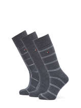 Socks Tommy hilfiger Gray socks men 71224445-vue-porte