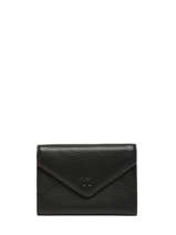 Wallet Enveloppe Leather Yves renard Black enveloppe 29223