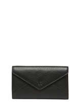 Wallet Enveloppe Leather Yves renard Black enveloppe 29283