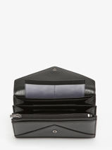Wallet Leather Yves renard Black enveloppe 29283-vue-porte