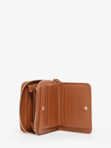 Wallet Foulonne Leather Yves renard Brown foulonne 29692-vue-porte