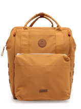 Backpack Cabaia Yellow baby bag BABYBAG