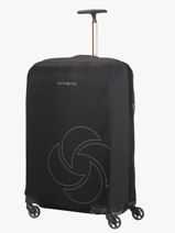 Suitcase Cover Samsonite Black global ta 121224-vue-porte