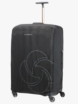 Suitcase Cover Samsonite Black global ta 121220-vue-porte