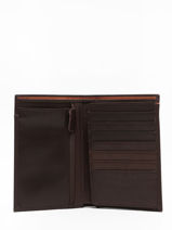 Wallet Leather Arthur & aston Brown ennis 805-vue-porte
