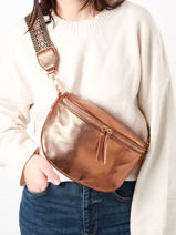 Belt Bag Miniprix Brown sangle 1-vue-porte