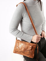 Shoulder Bag Beatrice Miniprix Brown beatrice MD5453-vue-porte