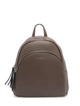 Backpack Miniprix Brown grained F2591