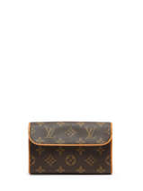 Preloved Louis Vuitton Waist Bag Florentine Monogram Brand connection Brown louis vuitton AAX5645