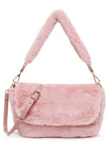Shoulder Bag Fur Miniprix Pink fur EL1245