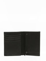 Wallet Leather Crinkles Black smooth 14230-vue-porte