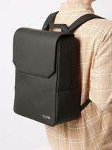 Sac � Dos Nuit�e Cluse Vert backpack CX036-vue-porte