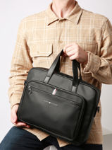 Business Bag Tommy hilfiger Black essentiel AM11542-vue-porte