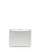Card Holder Leather Ogon Silver original ORI
