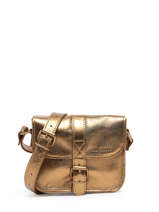 Crossbody Bag Vintage Leather Paul marius Gold vintage ESSENTIE