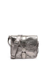 Sac L'essentiel Cuir Paul marius Gris vintage ESSENTIE