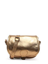Crossbody Bag Vintage Leather Paul marius Gold vintage BOHEMIEN