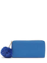 Wallet Miniprix Blue grained 78SM2262