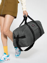Duffle Bag Authentic Luggage Eastpak Gray authentic luggage K79D-vue-porte