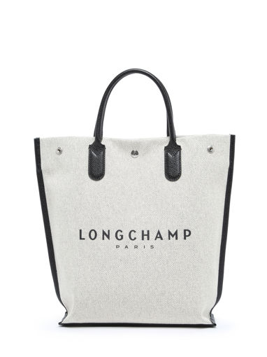 Longchamp Essential toile Sacs porté main Beige