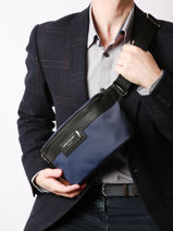 Longchamp Le pliage energy Sac banane Bleu-vue-porte