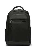 Backpack With 17" Laptop Sleeve David jones Black business PC045