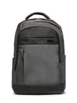 Backpack With 17" Laptop Sleeve David jones Gray business PC045