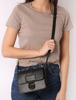 Longchamp Box-trot colors Messenger bag Black-vue-porte