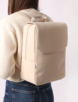 Sac  Dos Nuite Cluse Beige backpack CX036-vue-porte