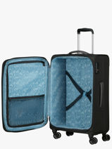 Softside Luggage Pulsonic American tourister Black pulsonic 146517-vue-porte