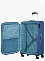 Softside Luggage Pulsonic American tourister Blue pulsonic 146518-vue-porte