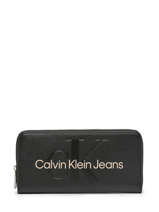 Wallet Calvin klein jeans Black sculpted K607634