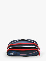 2-compartment Pouch Federat. france football Blue fff 23CX207D-vue-porte