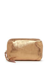 Trousse Vintage Cuir Paul marius Or vintage ADELE