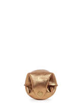 Coin Purse Leather Paul marius Gold vintage ESCARCEL