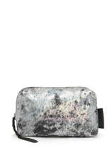 Pouch Leather Paul marius Silver galaxie ADELEGAL