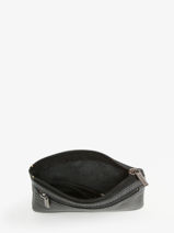 Coin Purse Paris Leather Etrier Black paris EPAR612-vue-porte