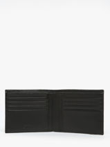 Leather Iconic Wallet Hugo boss Black smooth HLW403A-vue-porte