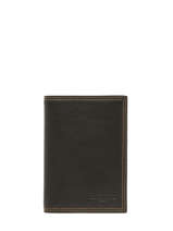 Wallet Leather Lancaster Brown soft vintage homme 120-13