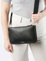 Shoulder Bag Landyn Leather Lauren ralph lauren Black landyn 31920066-vue-porte