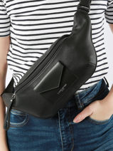 Belt Bag Lancaster Black maya 85-vue-porte