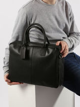 Business Bag Burkely Black vintage 797922-vue-porte