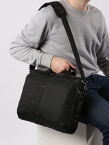 1 Compartment Laptop Bag With 15" Laptop Sleeve Samsonite Black guardit 2.0 CM5003-vue-porte
