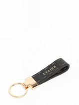 Leather Tradition Key Chain Etrier Black tradition EHER94-vue-porte