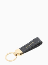 Leather Tradition Key Chain Etrier Blue tradition EHER94-vue-porte