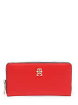 Wallet Tommy hilfiger Red th essential AW16094