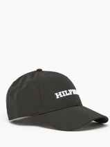 Cap Tommy hilfiger Blue th monotype AM12043-vue-porte