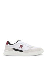 Sneakers In Leather Tommy hilfiger White men 4929YBS